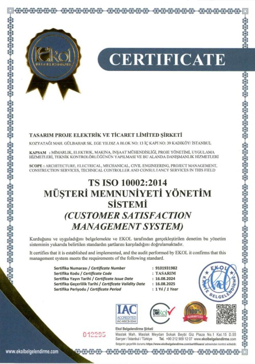 Tasarım Proje | Construction & Design