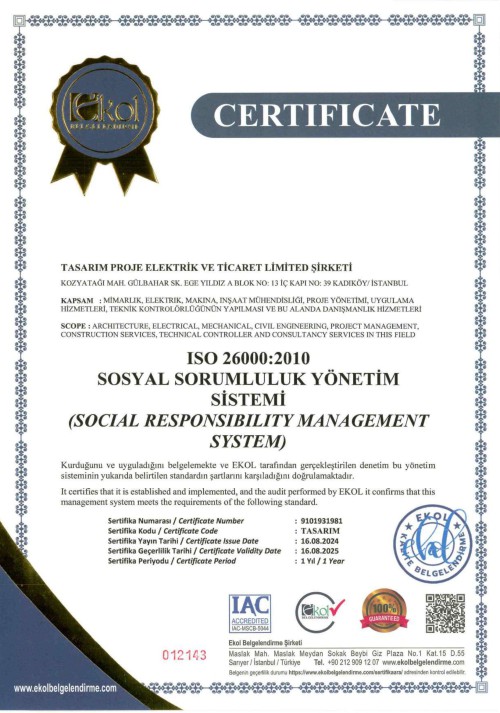 Tasarım Proje | Construction & Design